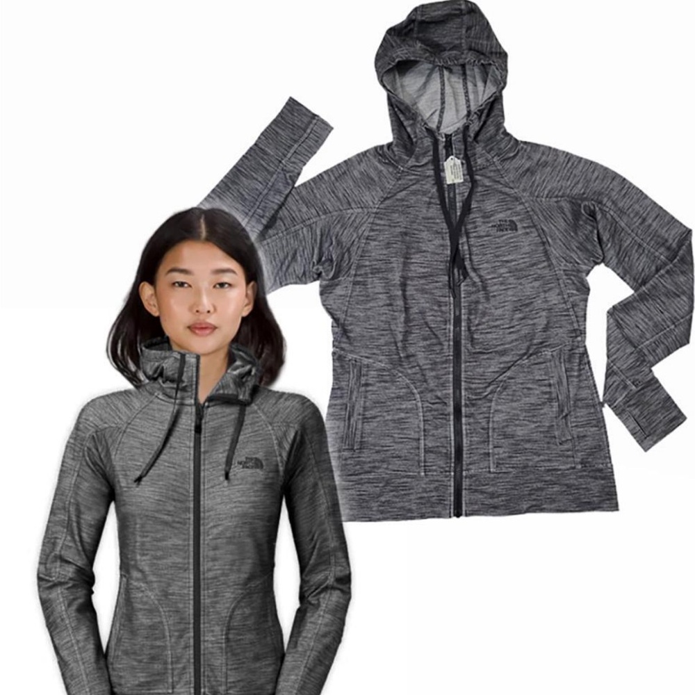 The North Face Women's Charcoal fleece Jacket